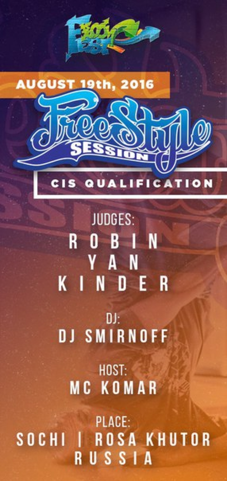 FREESTYLE SESSION CIS QUALIFICATION poster