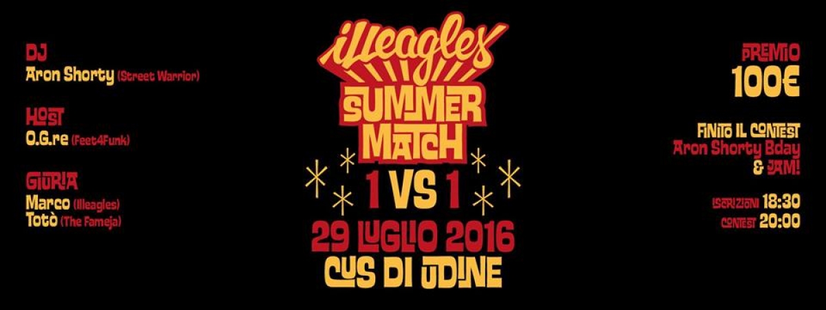 Illeagles Summer Match 2 poster