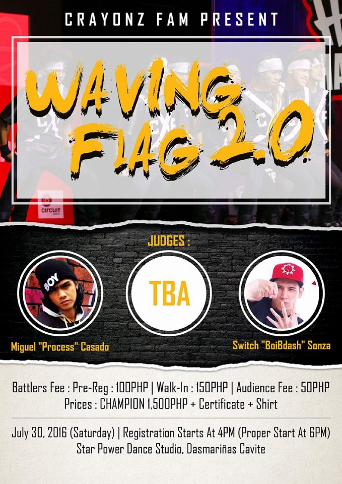 WAVING FLAG 2.0 poster