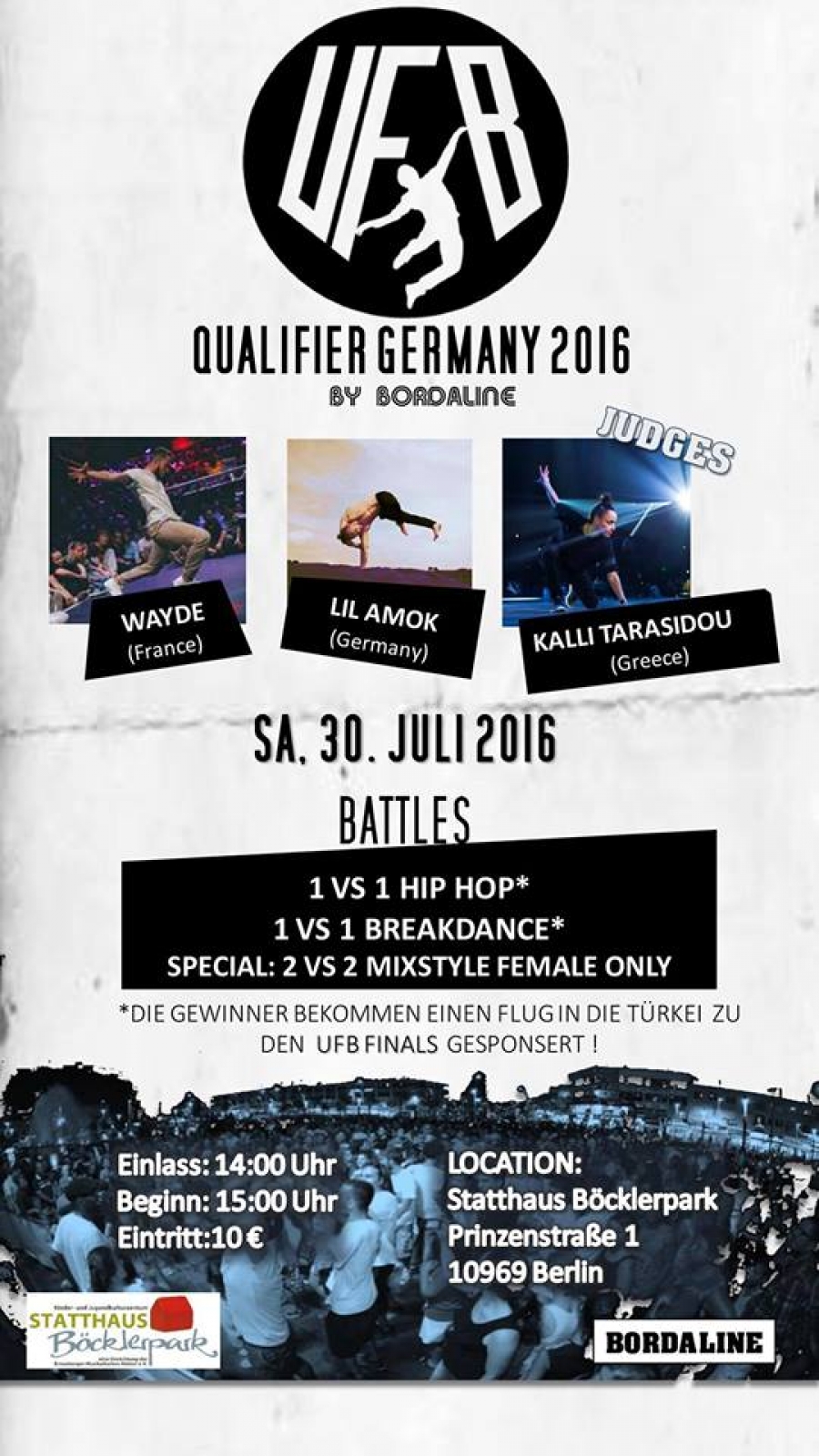 U.F.B Underground Funky Base poster