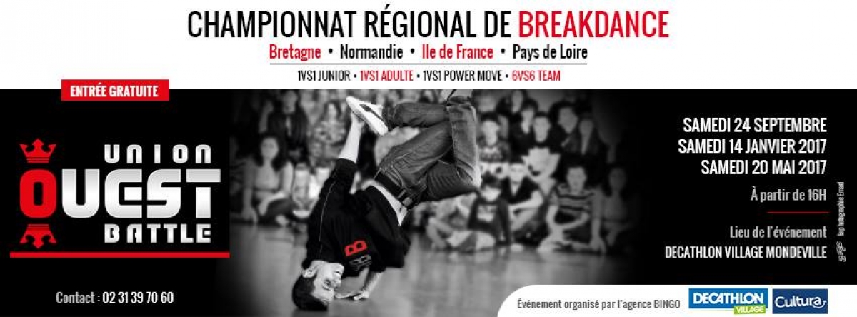 Journée 1 - Union Ouest Battle poster