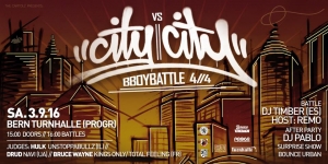City vs. City B-Boy Battle 2016
