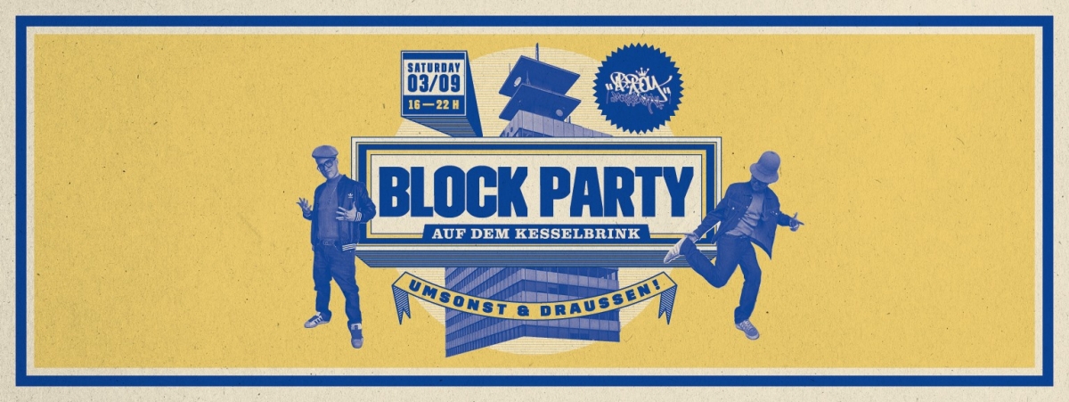 Block Party auf dem Kesselbrink poster