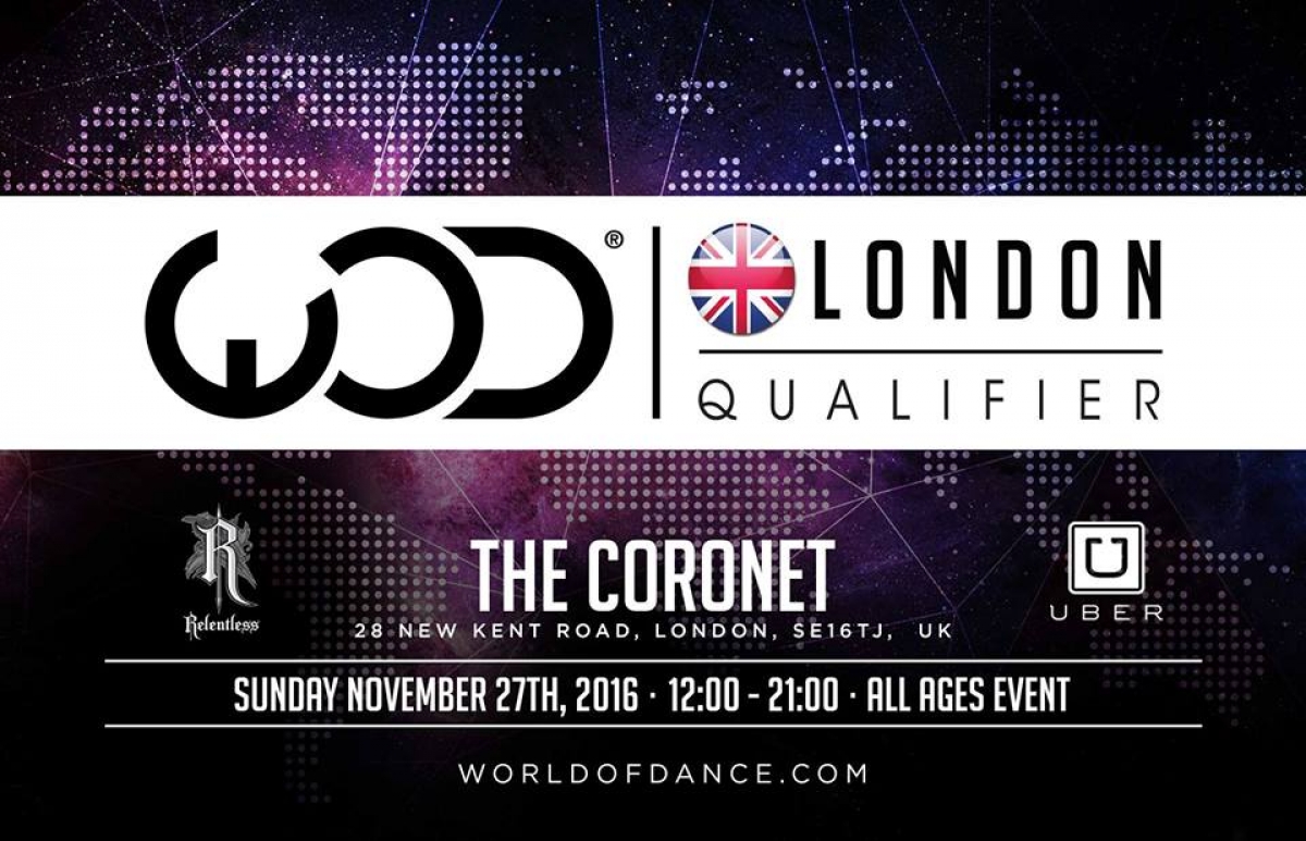 World of Dance UK Qualifier 2016 poster