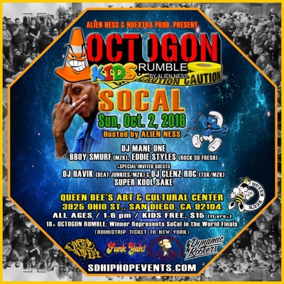 The Octogon SoCal: w/Octogon KIDS Rumble, Bboy Battle
