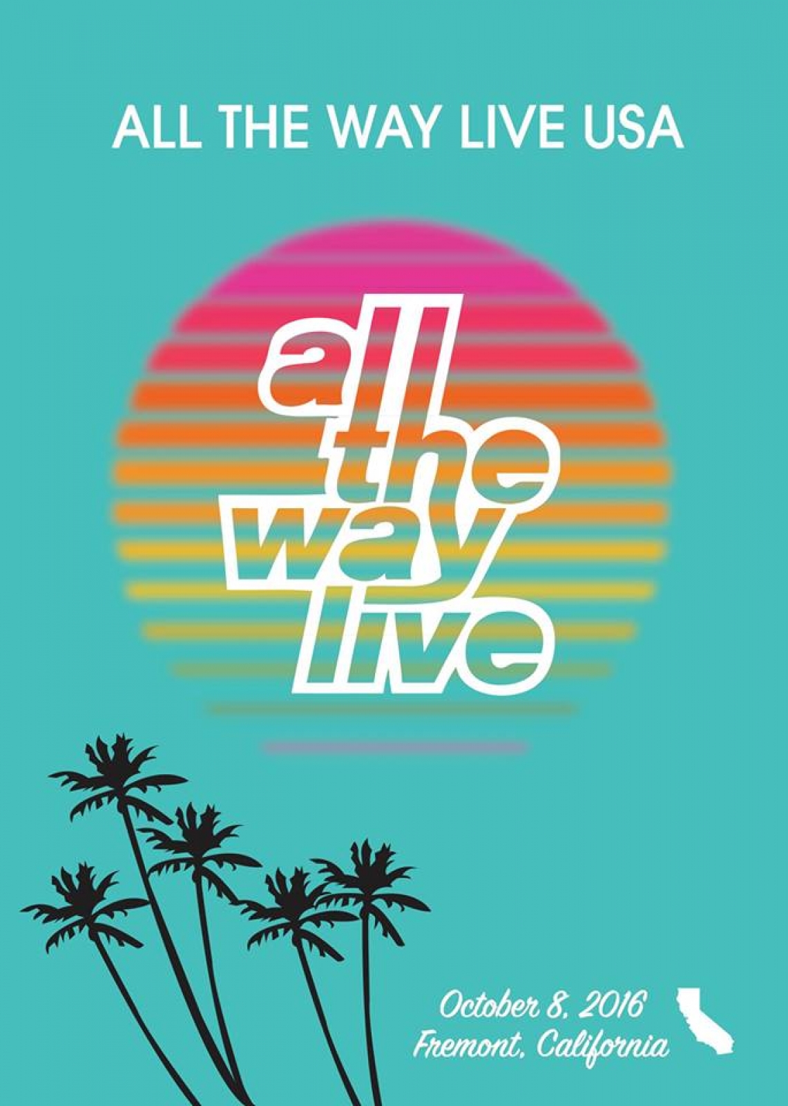 All The Way Live USA | Urban Dance Festival 10.08.2016 poster