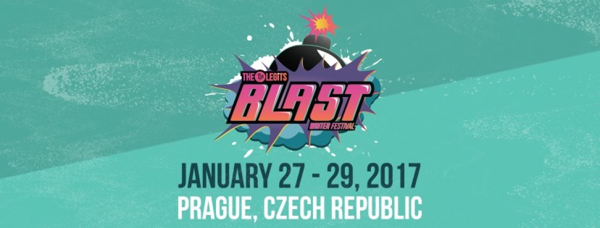 The Legits Blast Winter Festival poster