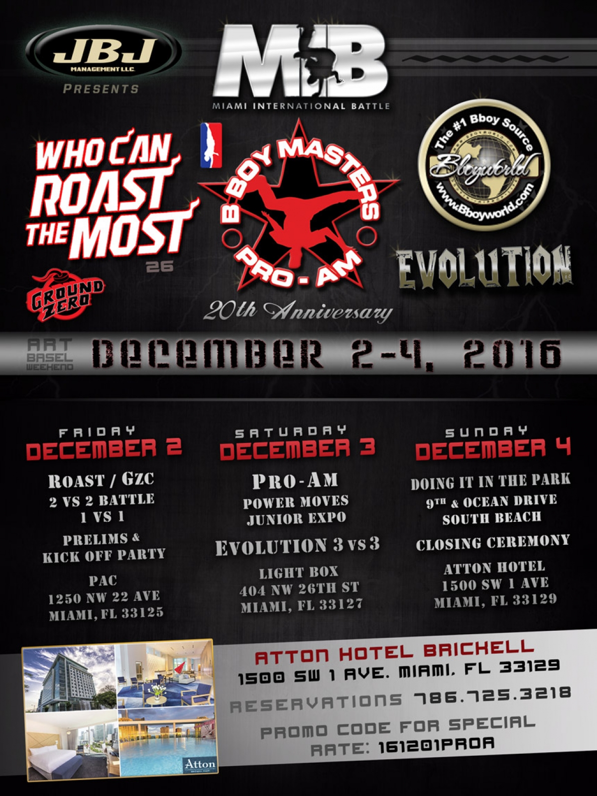 Miami International Battle poster