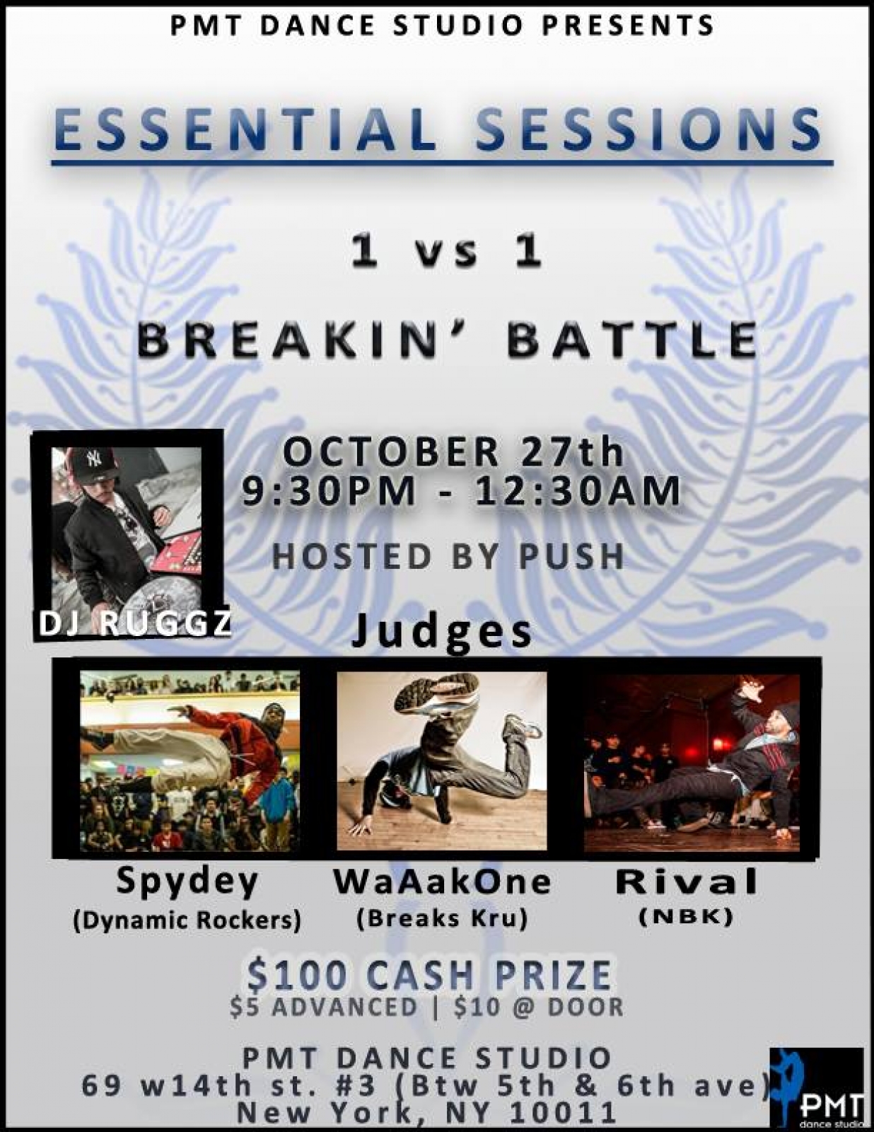 1 v 1 Breakin' Battle | Essential Sessions OCT 27th poster