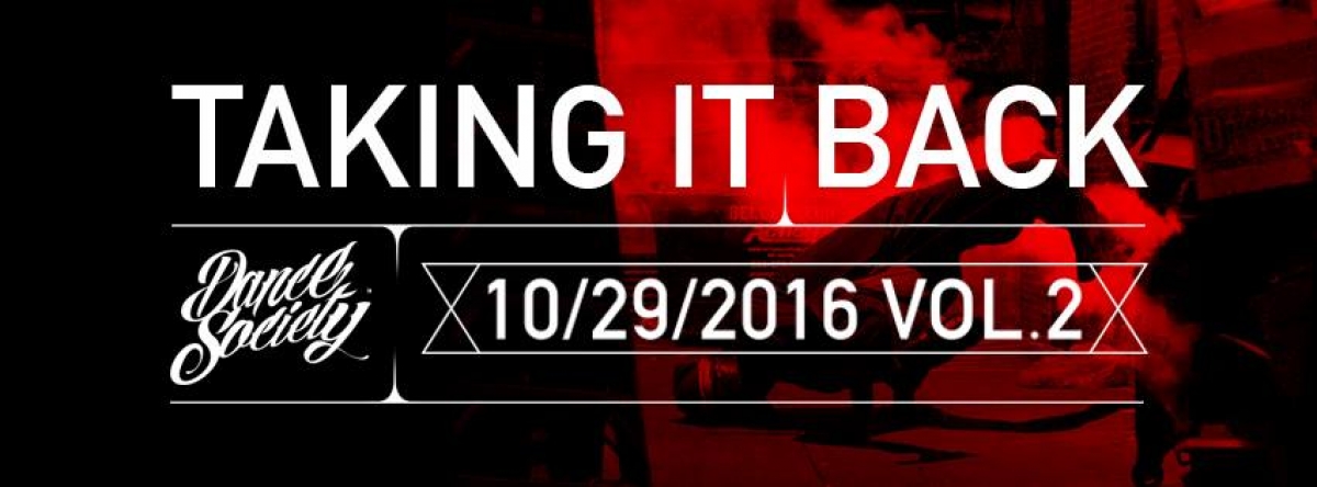 DanceSociety Vol.2 Taking It Back poster