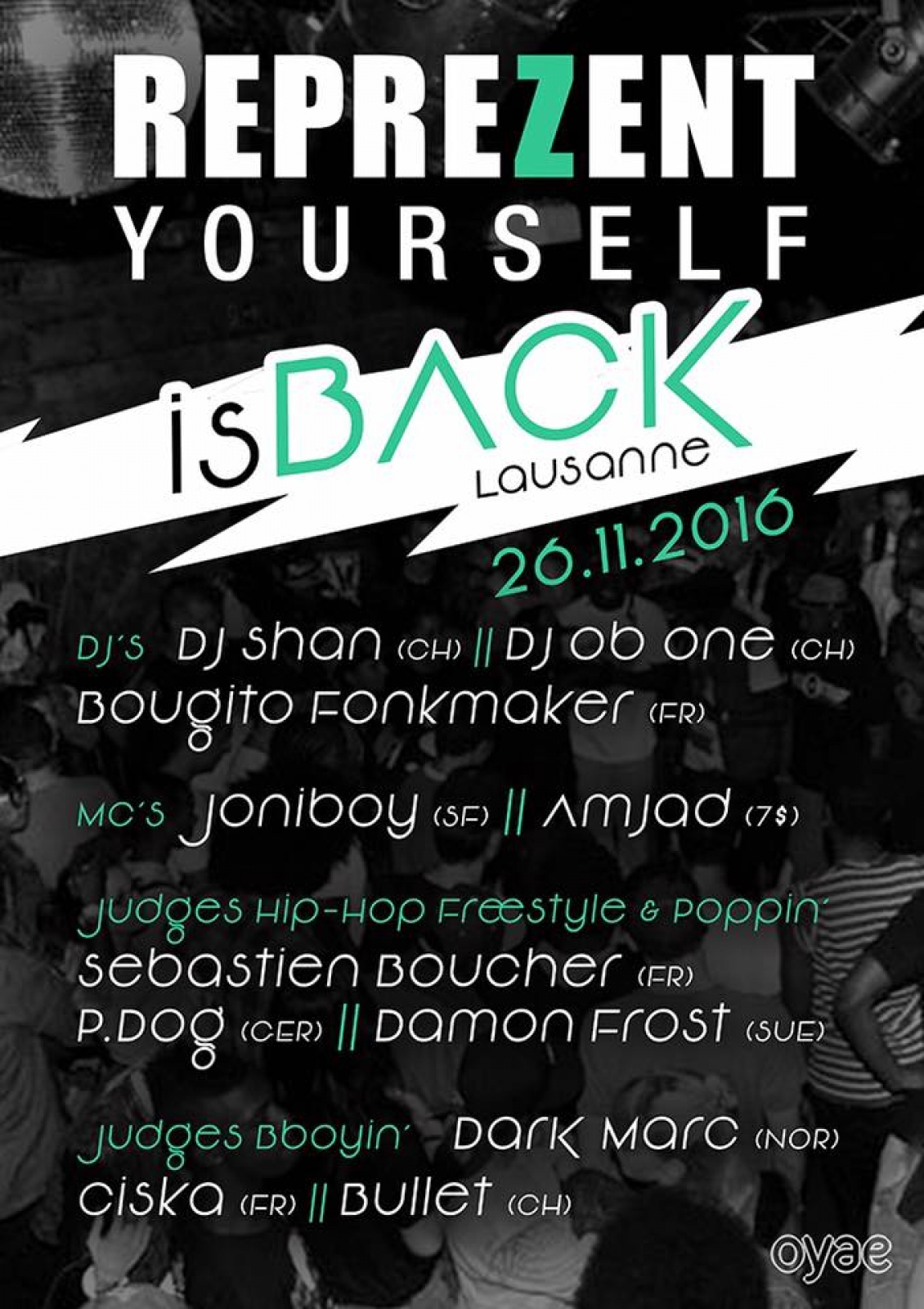 Reprezent yourself is back 4 poster