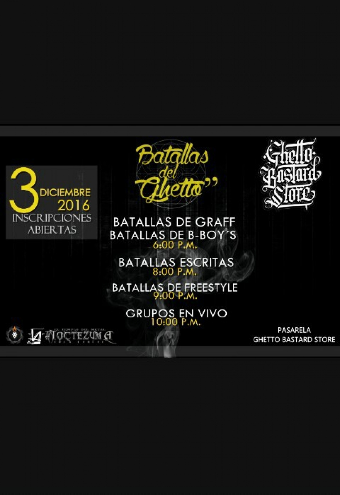 Batallas Del Ghetto poster