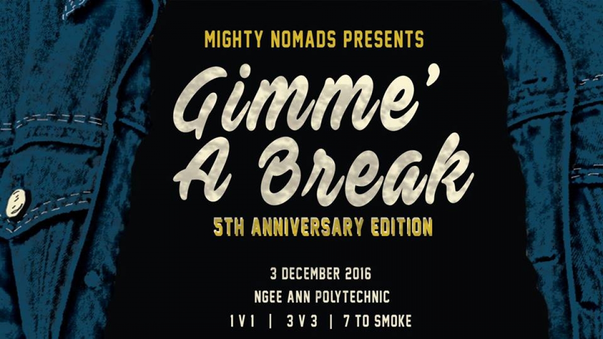 Gimme' A Break 5th Anniversary Edition poster