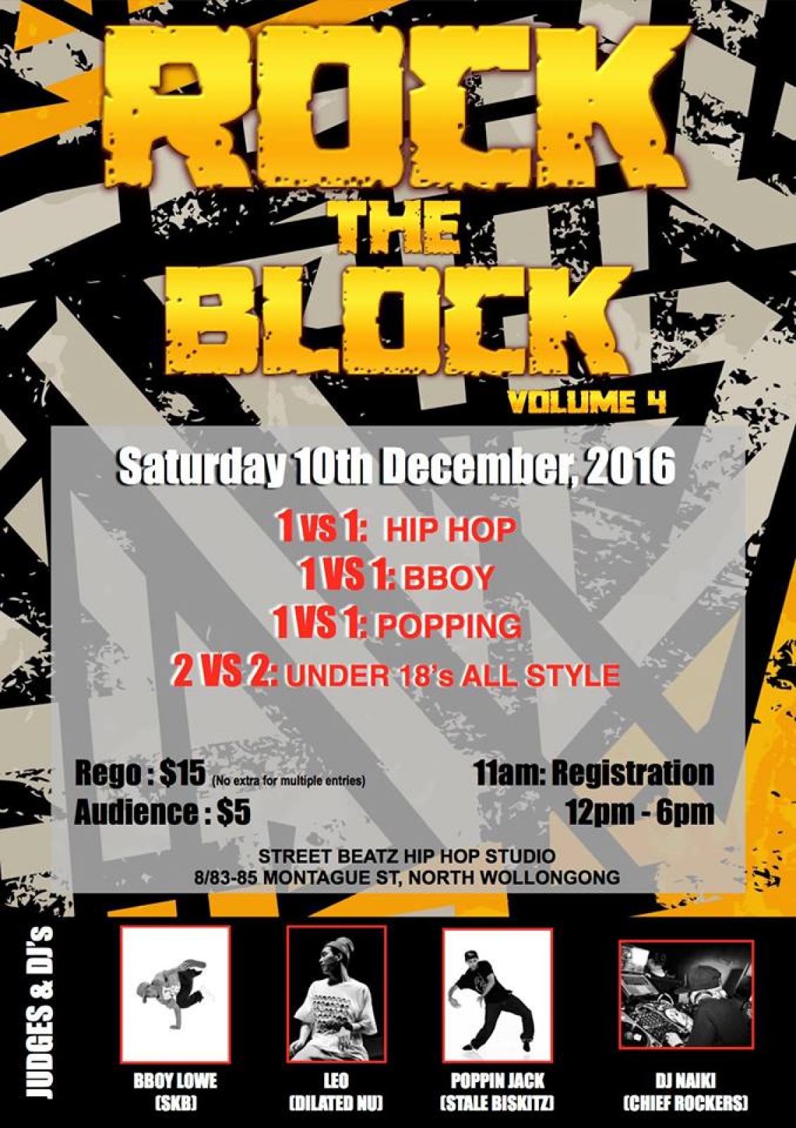 Rock the Block Vol.4 poster