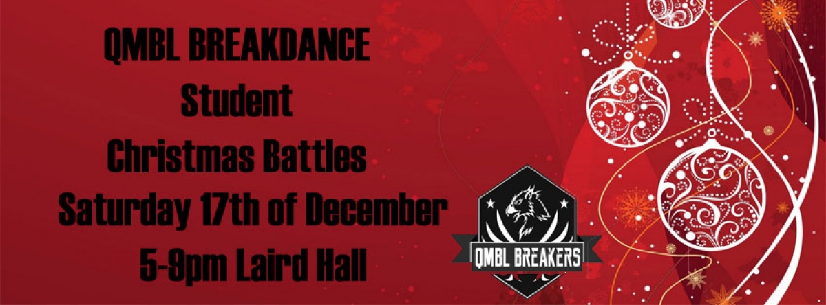 QMBL Breakdance Student Battles poster