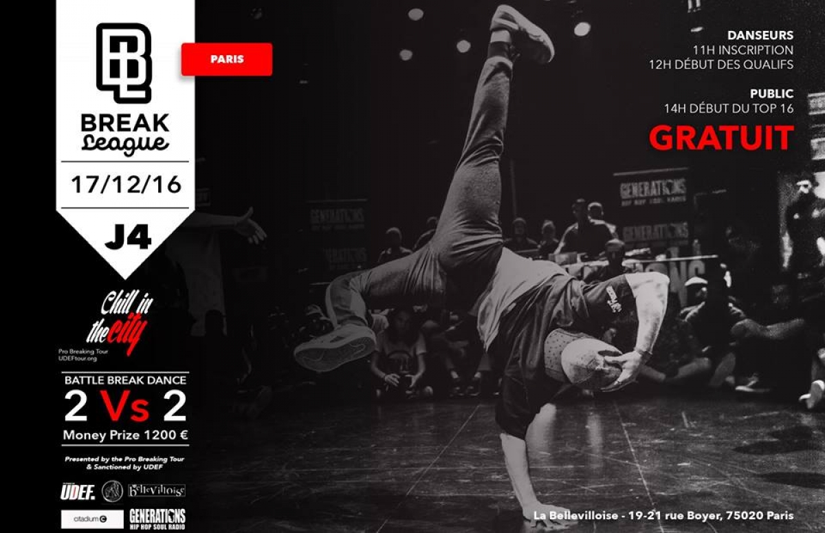 Breakleague Jour 4 poster