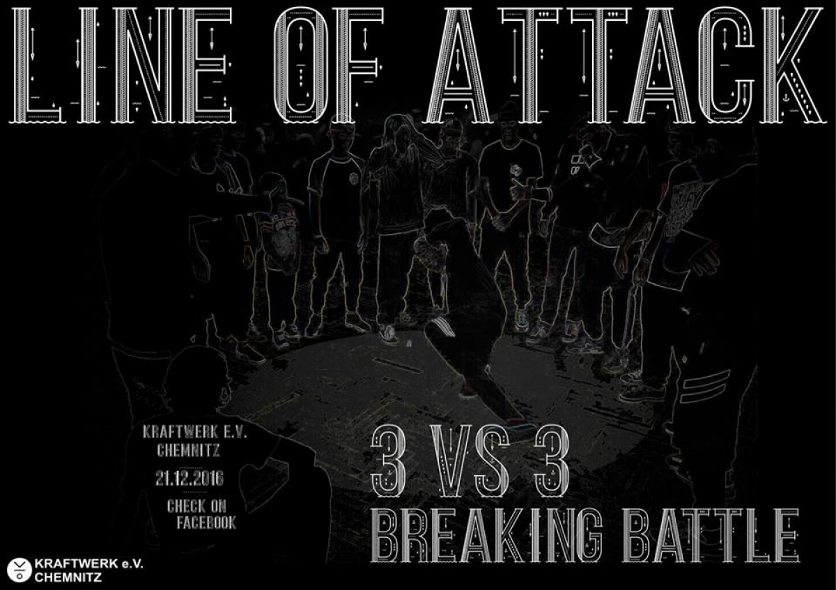 Line of Attack - 3 vs 3 Breaking Jam poster