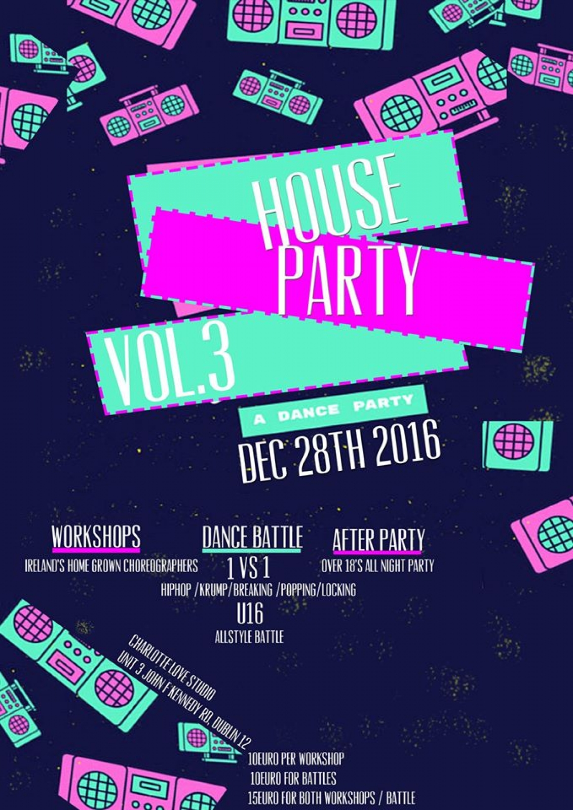 House Party VOl.3 poster