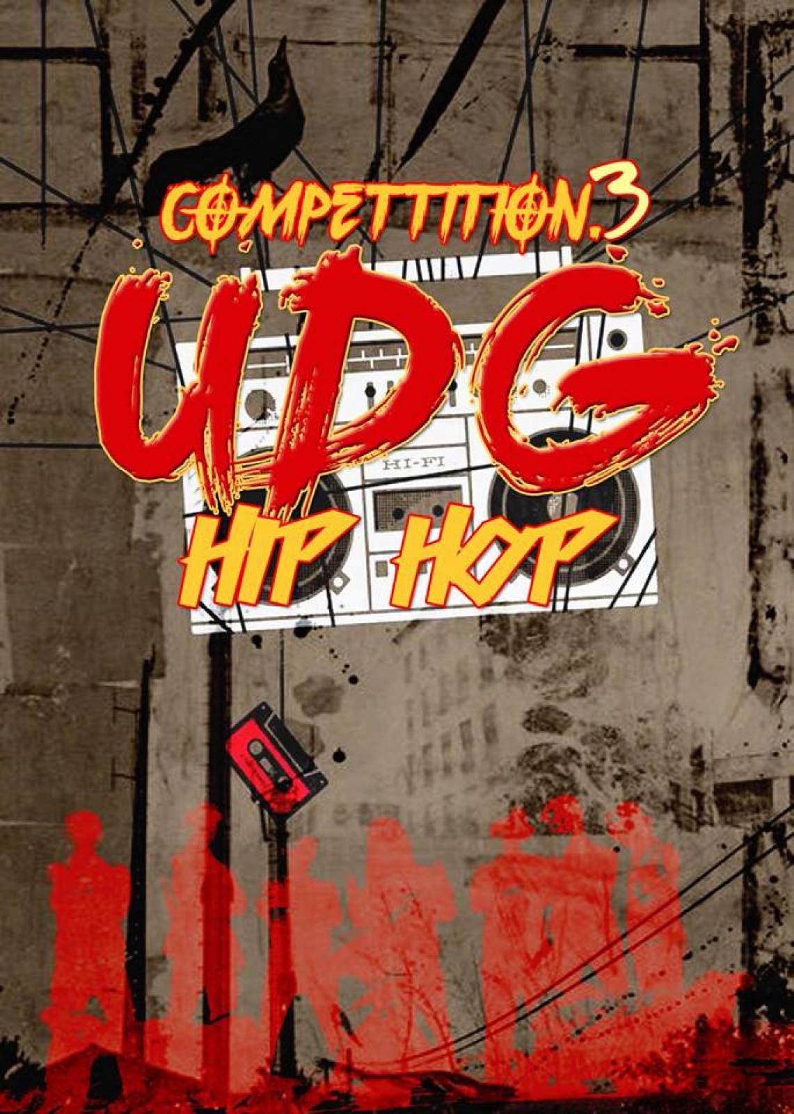 UDG HIP HOP Competition 3 poster
