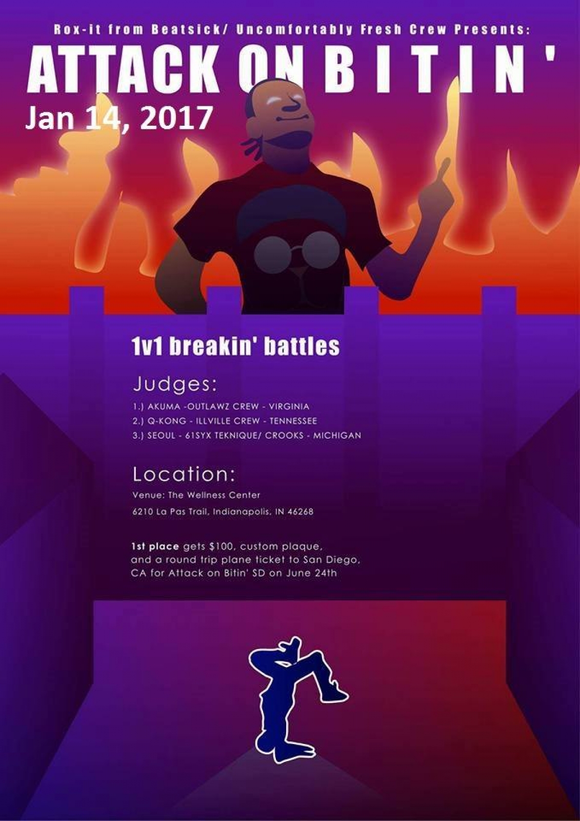 Attack On Bitin' poster