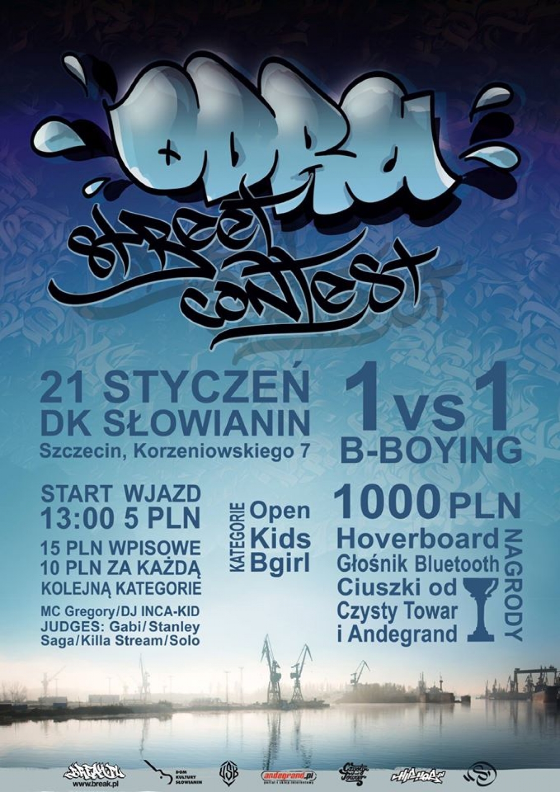 Odra Street Contest 2017 poster