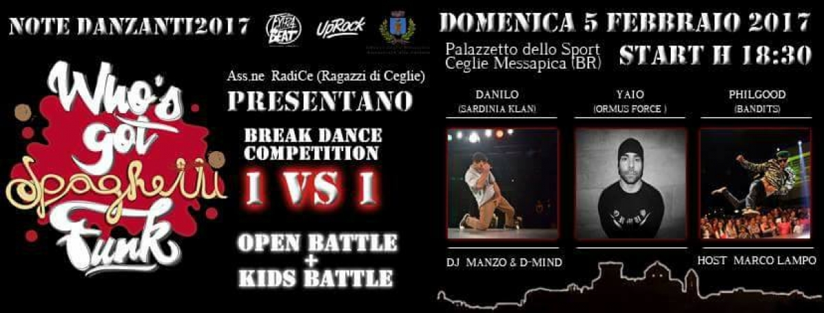 Who's Got Spaghetti Funk 2017 poster