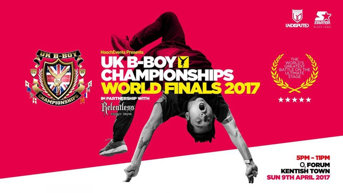Qualifier UK Bboy Championships Taiwan 2017 poster