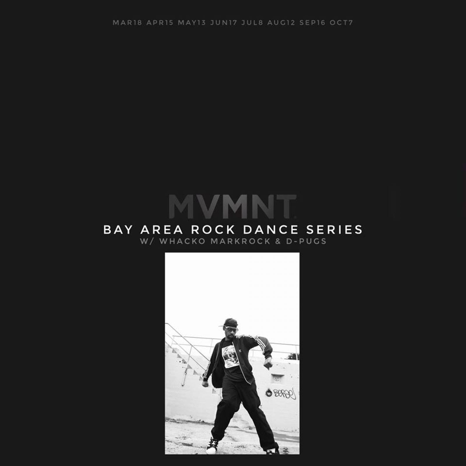 Bay Area Rock Dance Series 2017 poster