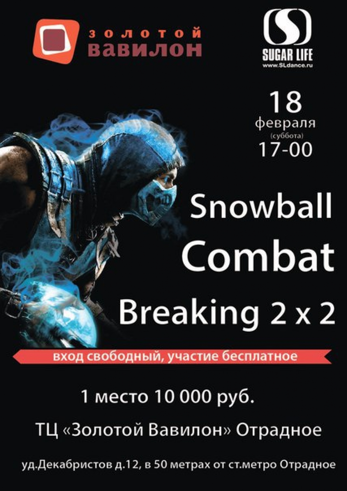 Snowball Combat 2017 poster