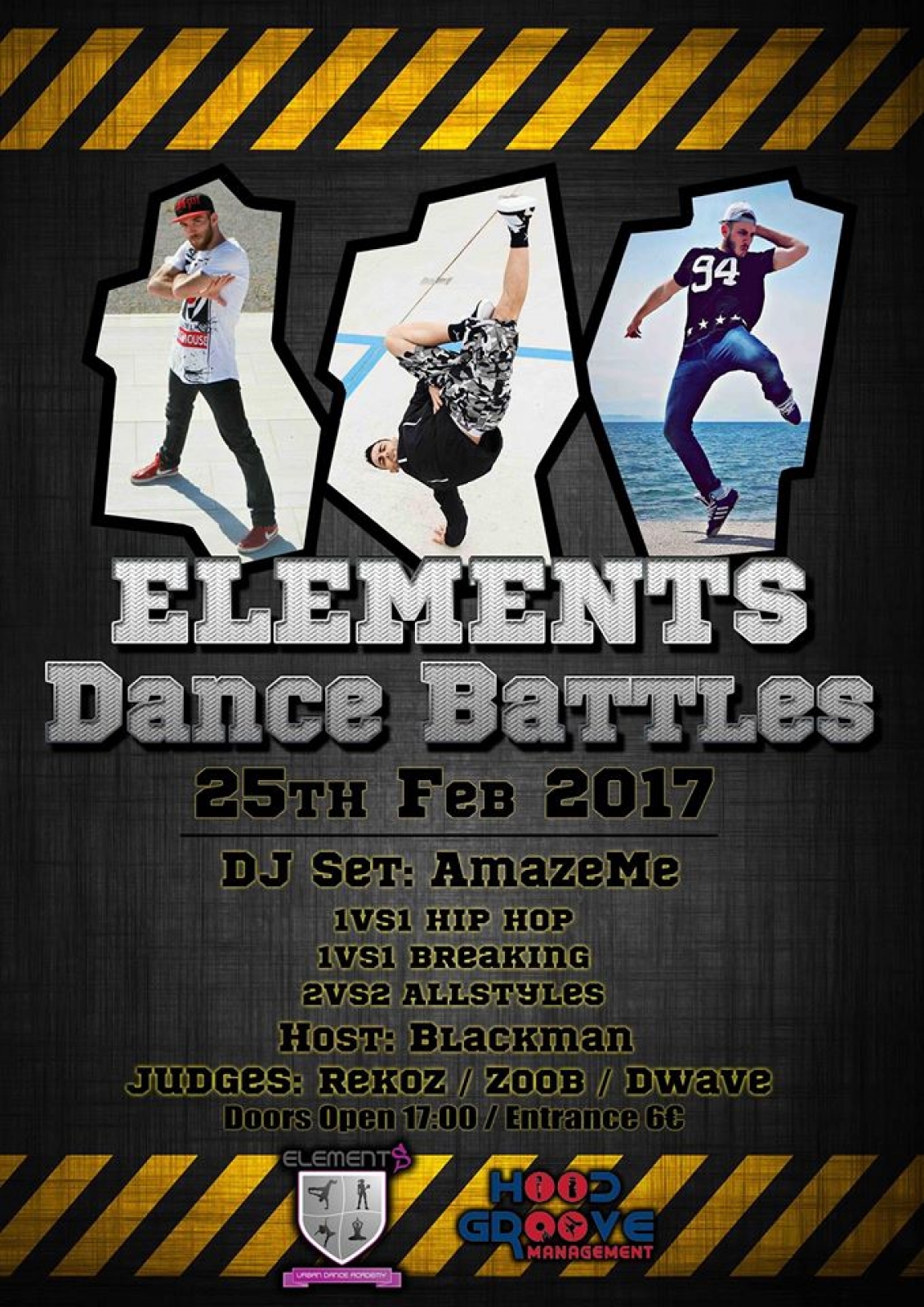 Elements Dance Battles 2017 poster