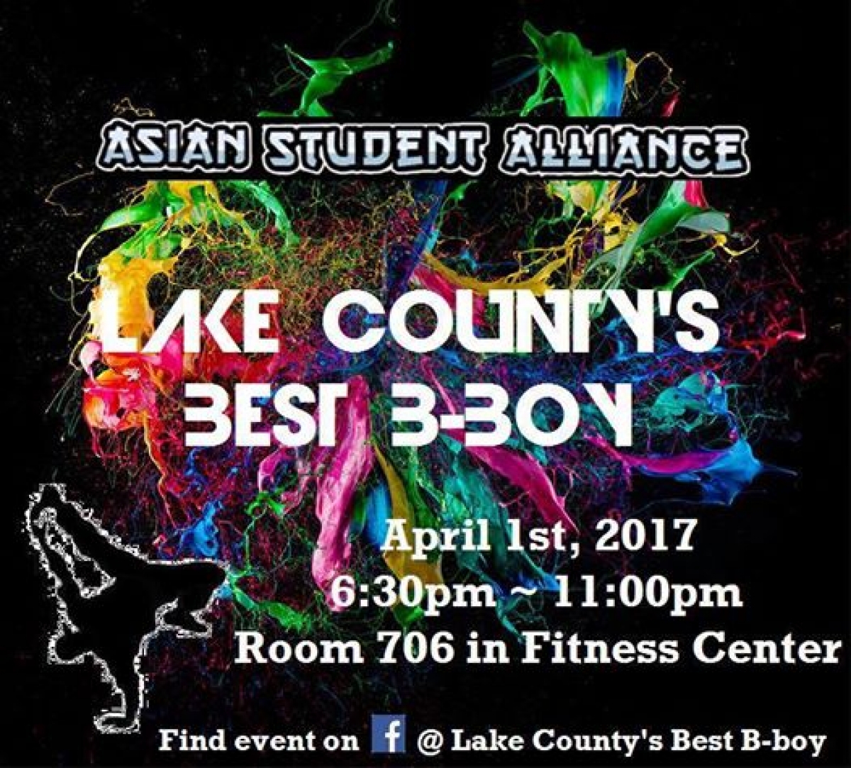 Lake County's Best B-Boy 2017 poster