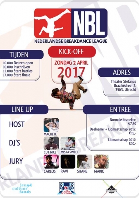 Nederlandse Breakdance League 2017