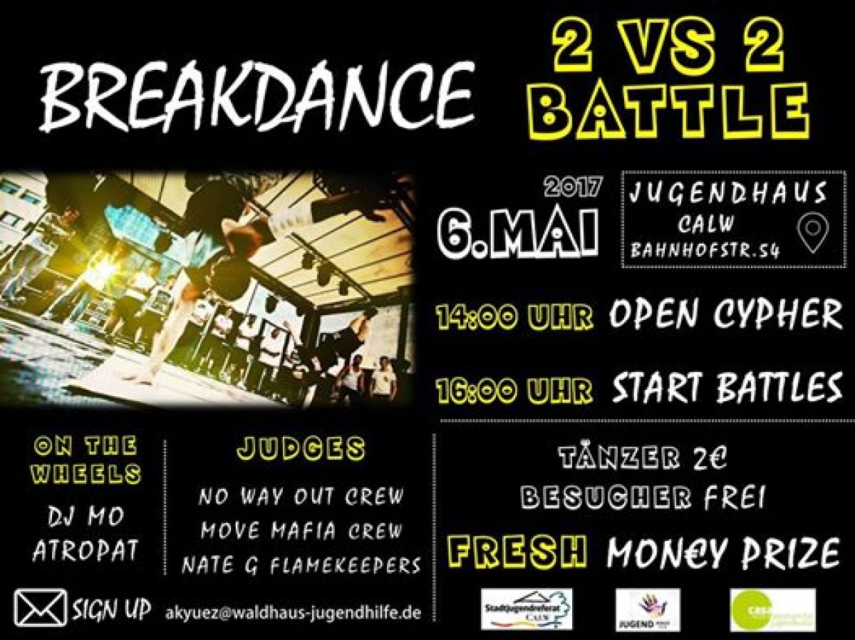 Breakdance Battle 2017 poster