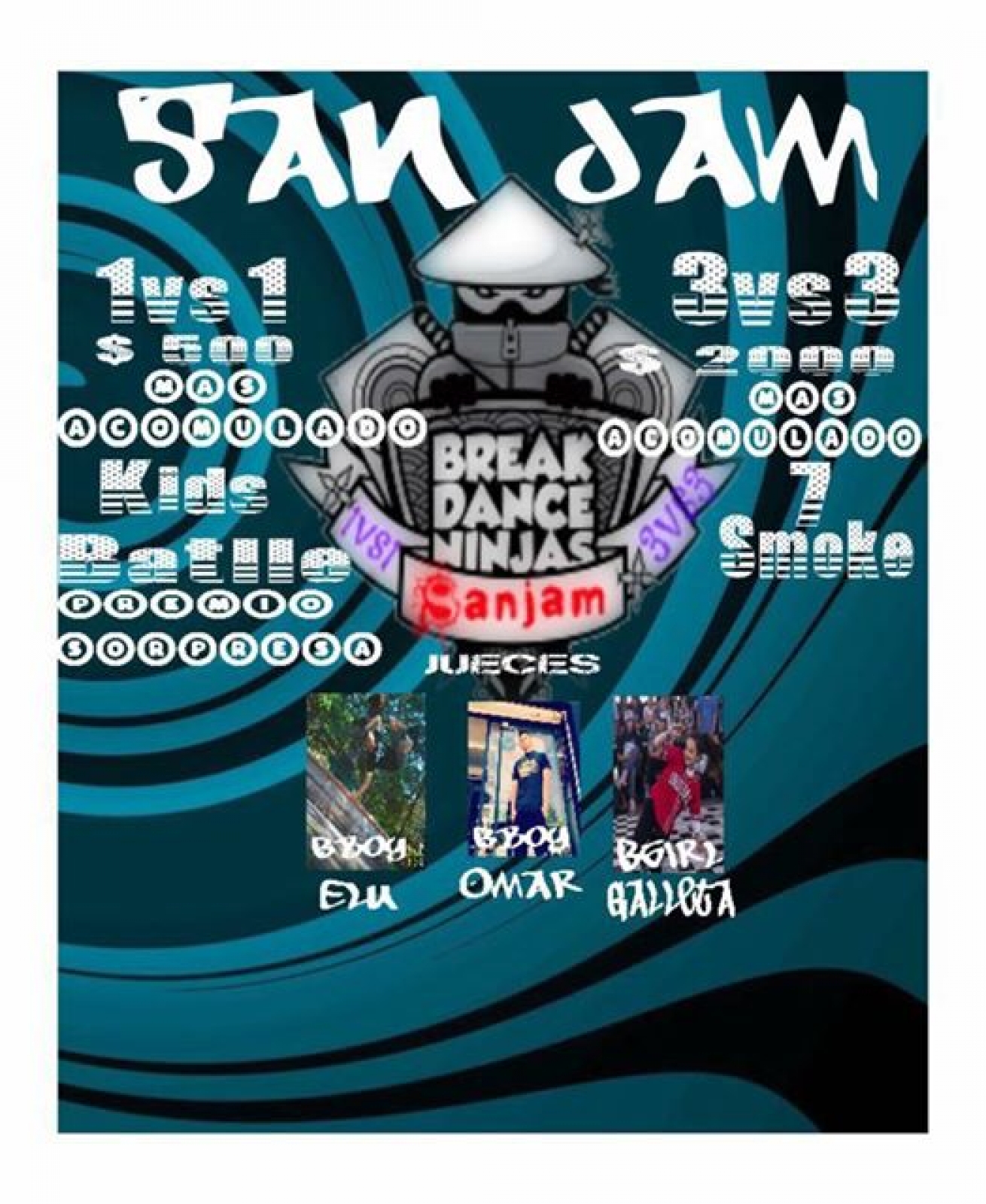 San Jam 2017 poster