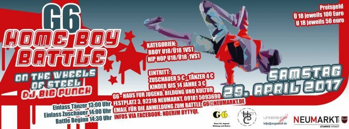 G6 Home Boy Battle 2017 poster