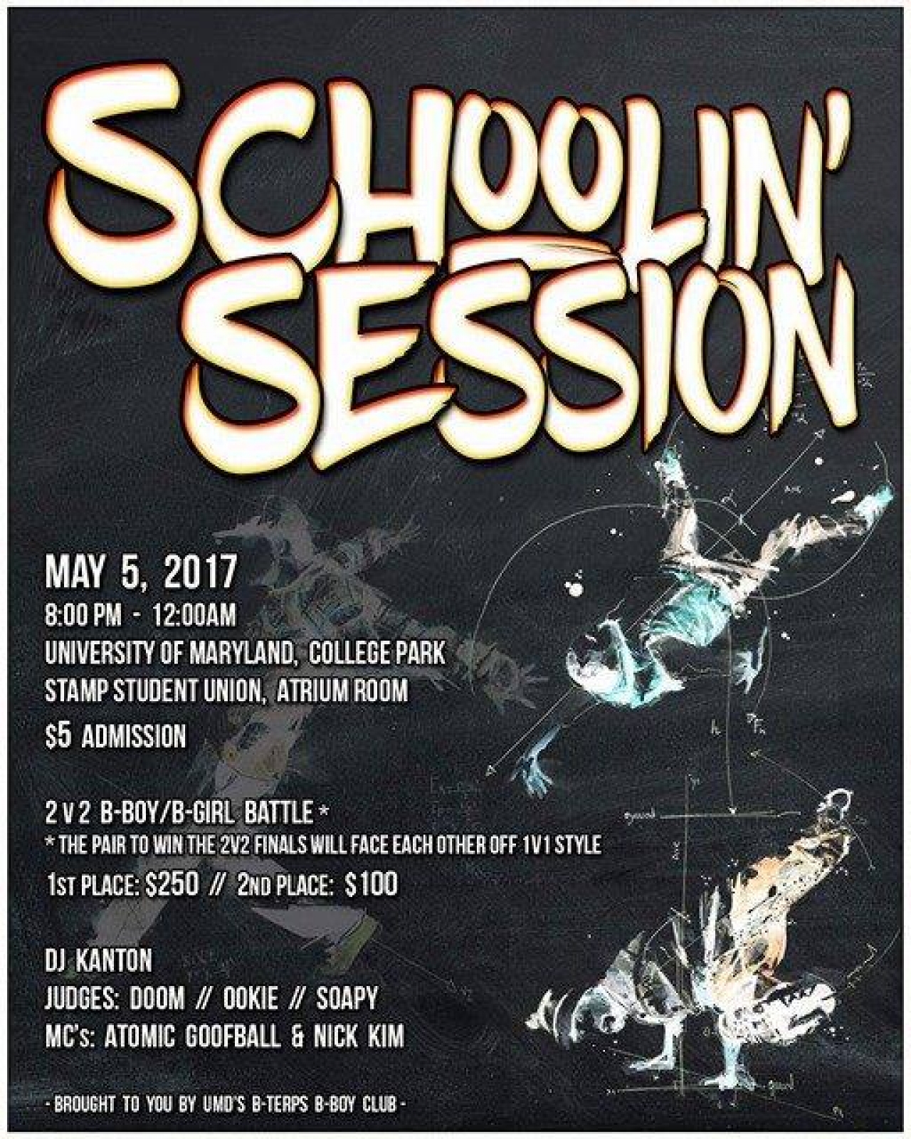 Schoolin' Session 2017 poster