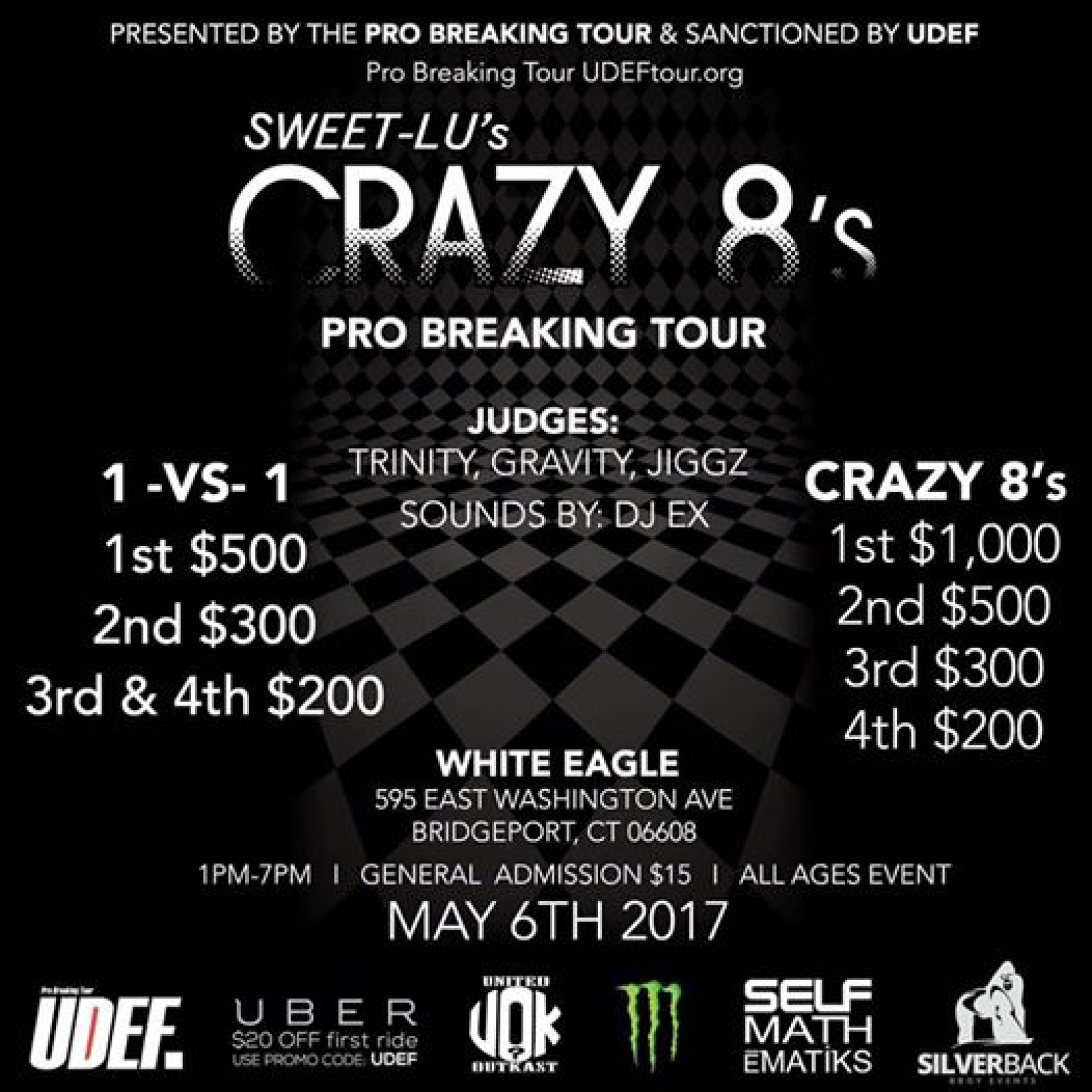 Sweet-Lu's Crazy 8's 2017 poster