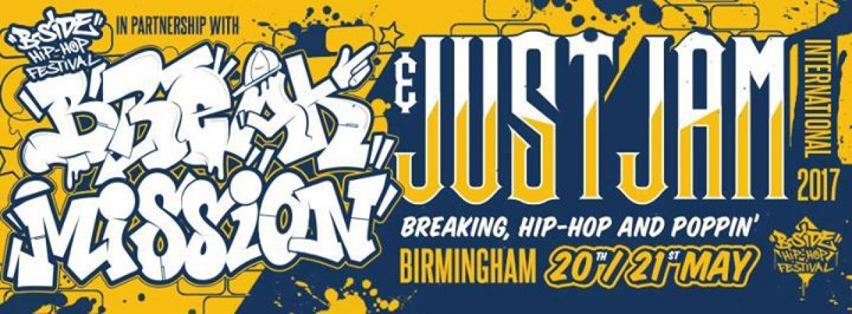 Break Mission x Just Jam Intl 2017 poster