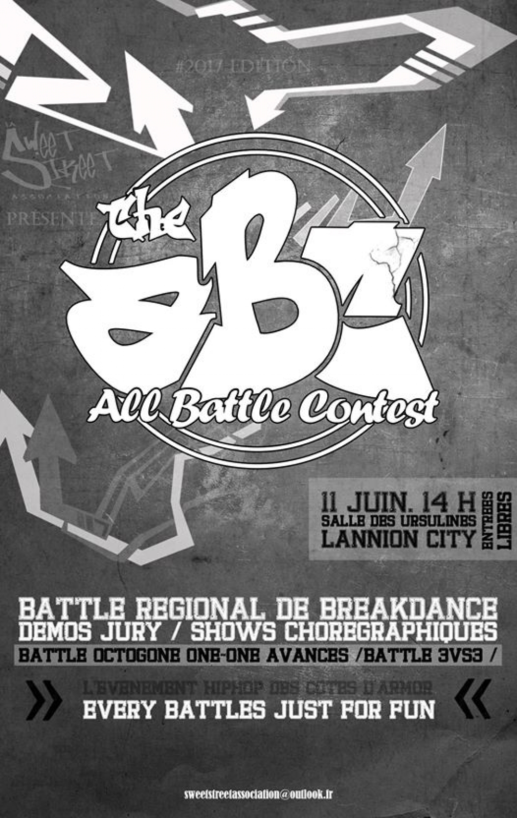 The All Battle Contest 2017 poster