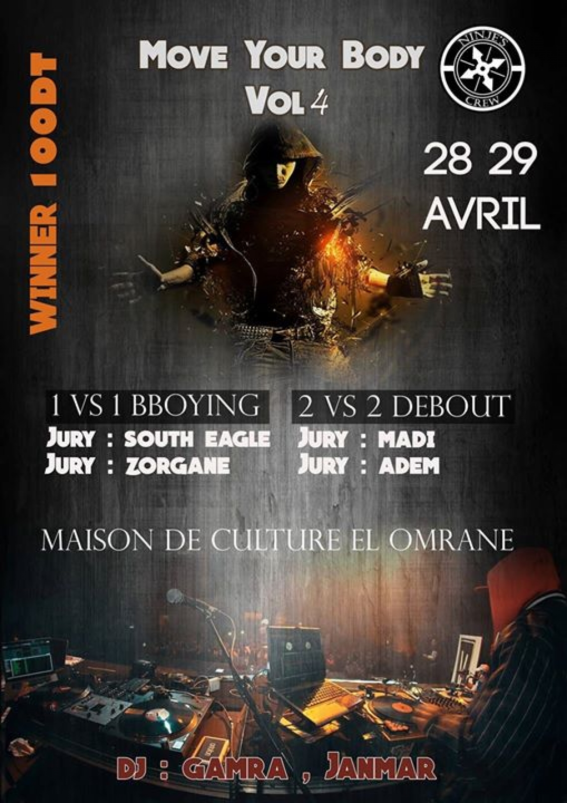 Move Your Body 4 poster