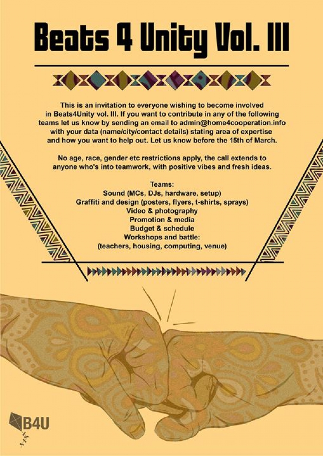 Beats 4 Unity 3 poster