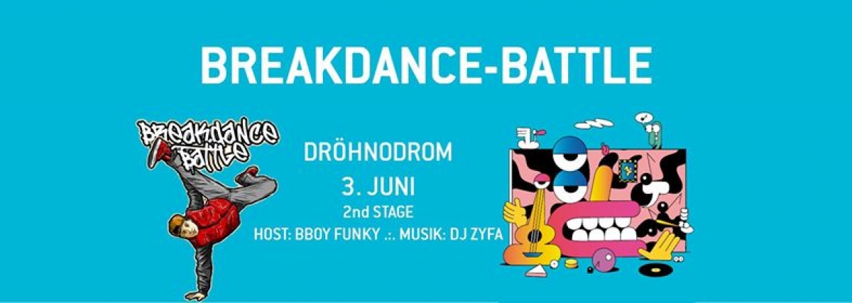 Drohnodrom Breakdance Battle 2017 poster