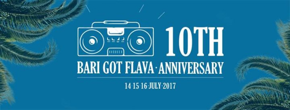 Bari Got Flava 10th Anniversary 2017 poster