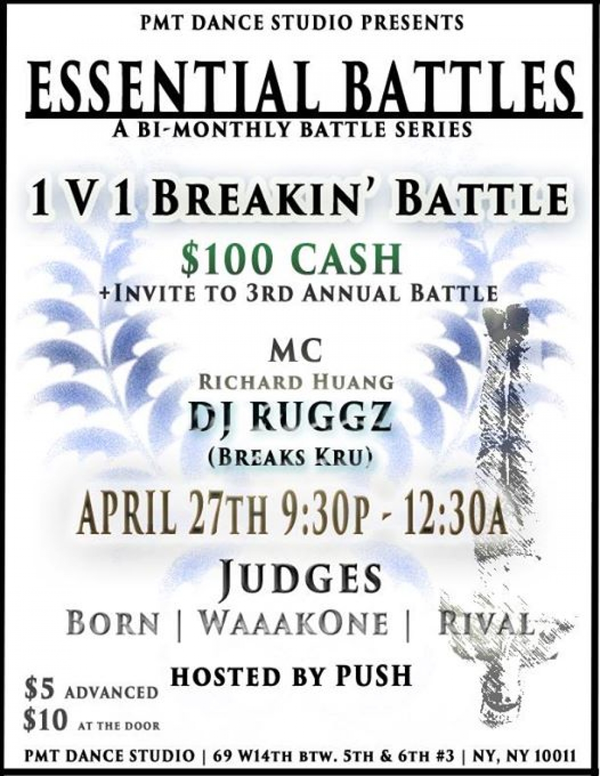 Essential Battles NYC 2017 poster