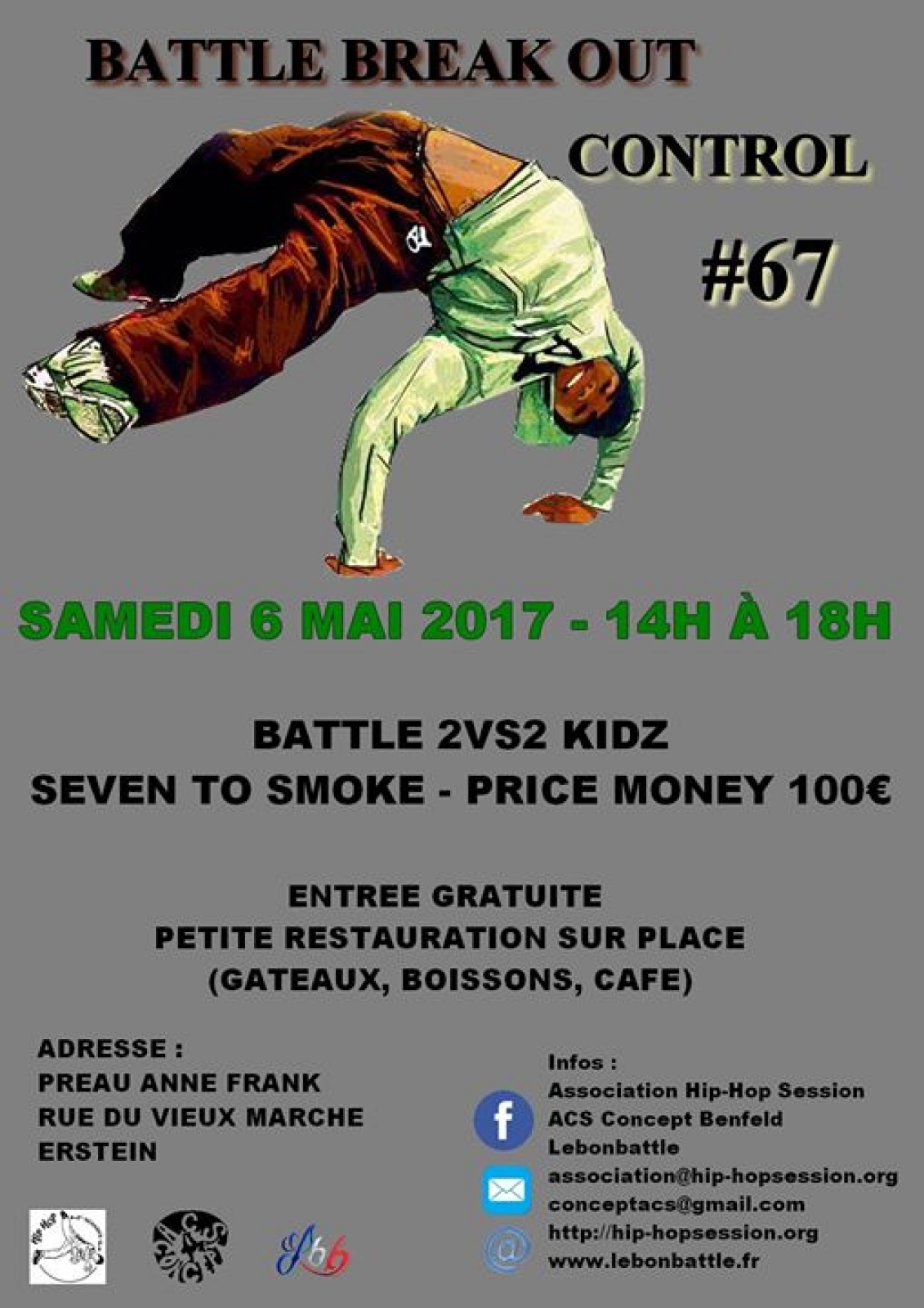 Battle Breakout Control 2017 poster