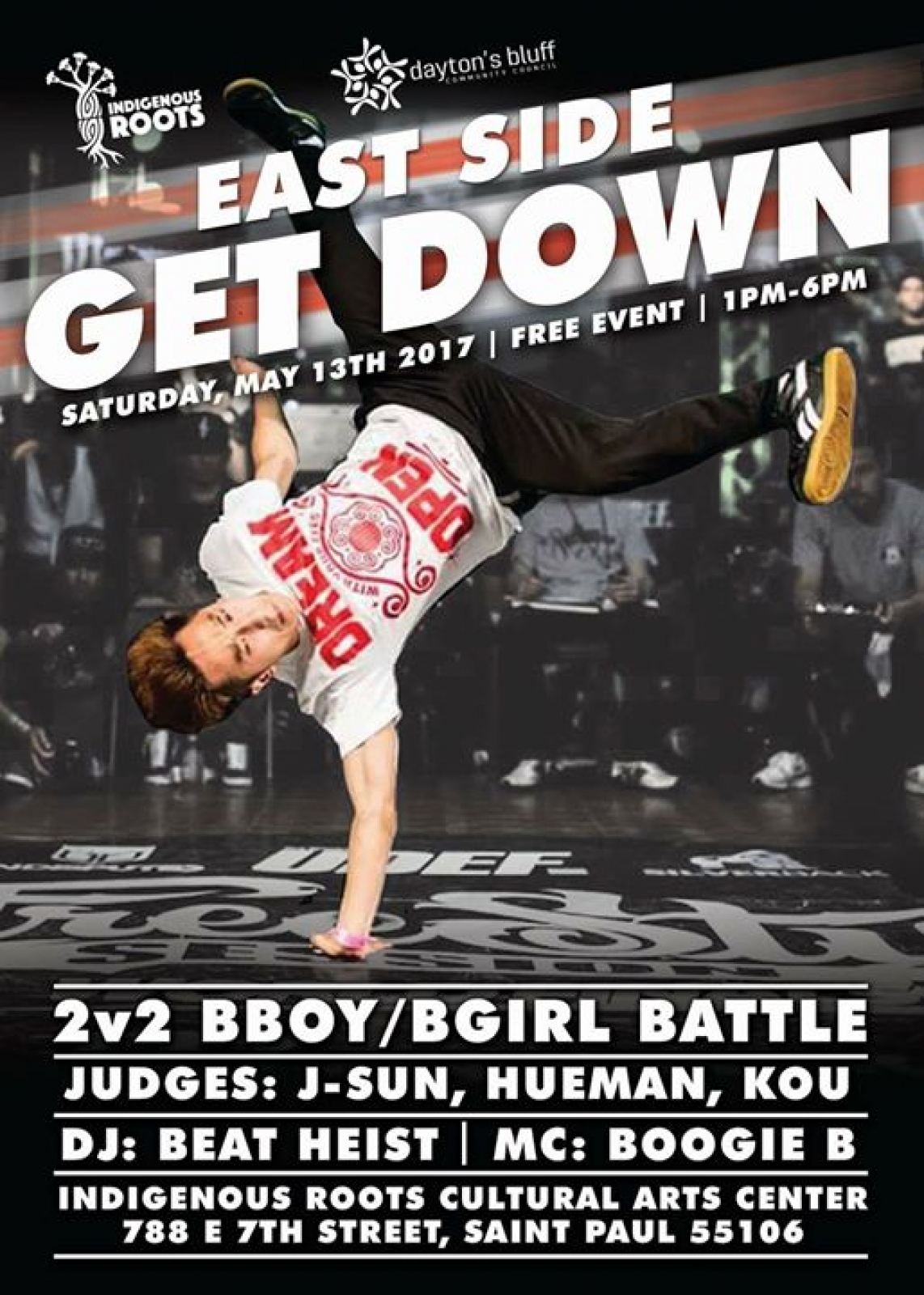 East Side Get Down Jam 2017 poster