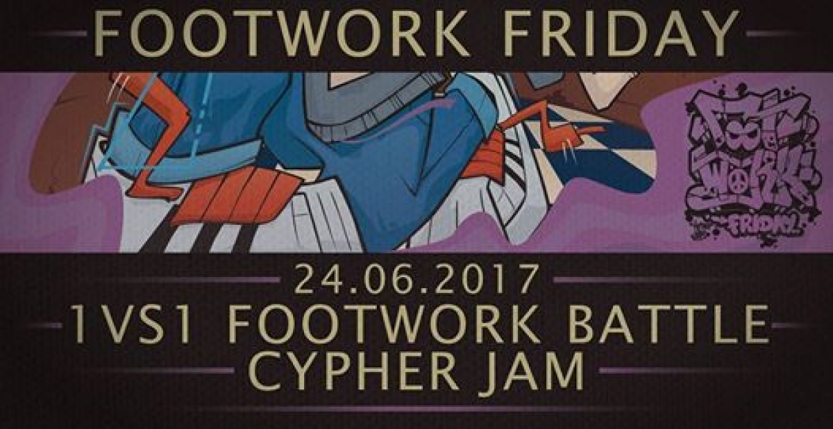 Footwork Friday Summer Saturday Edition 2017 poster