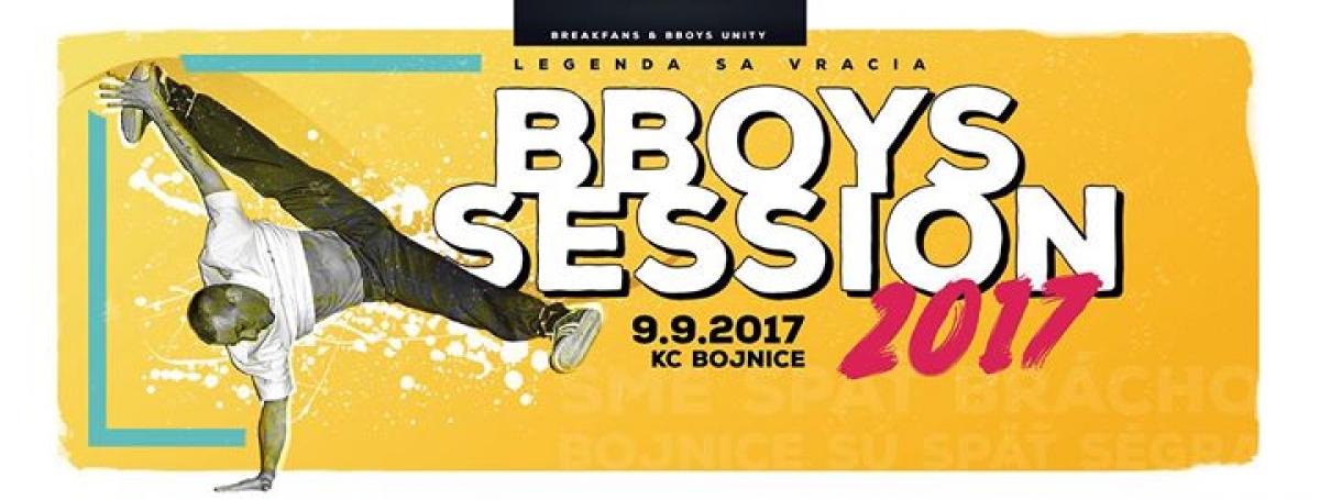 B-boys Session 2017 poster