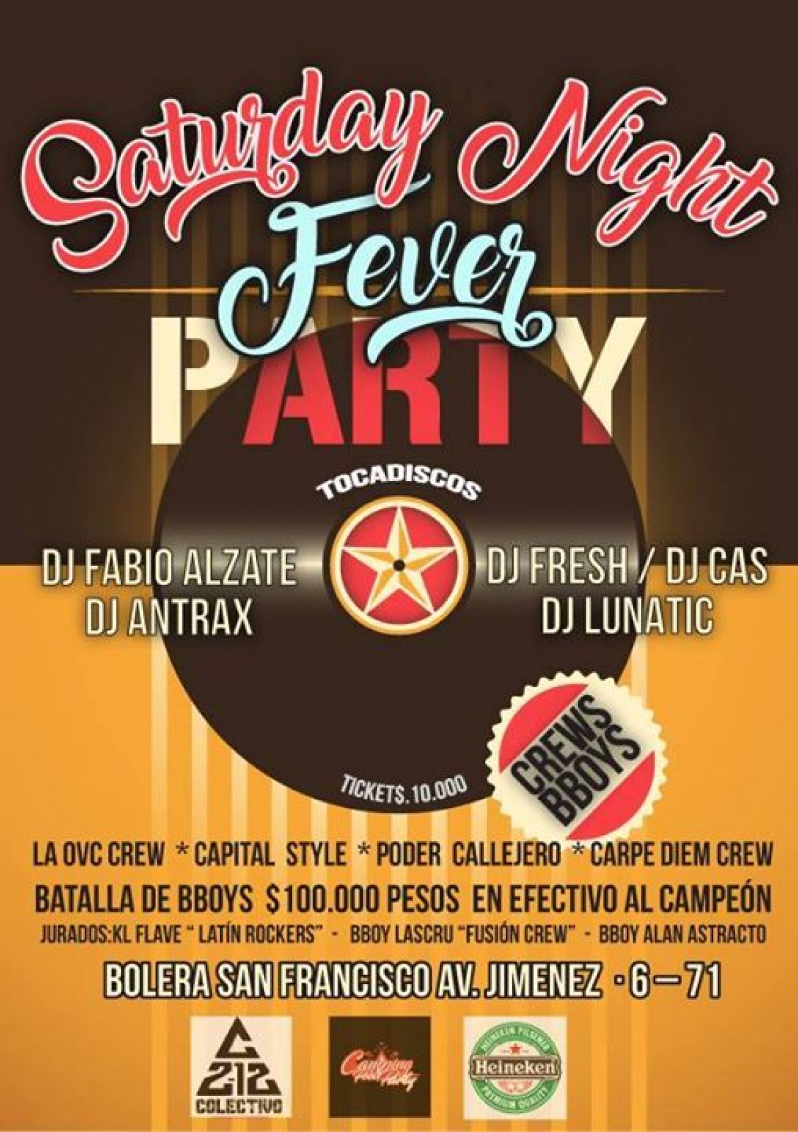 Saturday Nigth Fever Party 2017 poster
