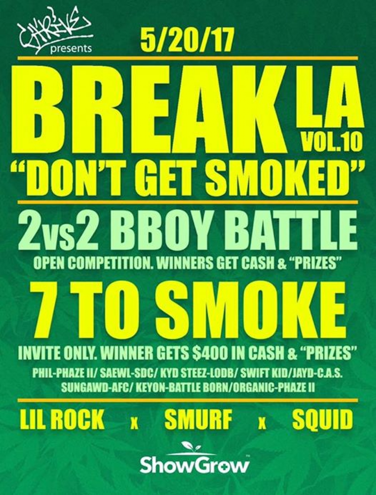 Break L.A.10 poster
